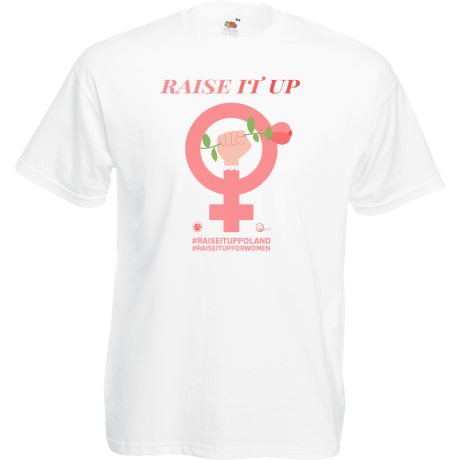 Koszulka Raise It Up -  męska - donacja 25 zł