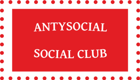 Nadruk antysocial social club - Przód