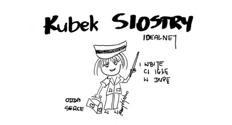 Nadruk Siostra idealna - Przód