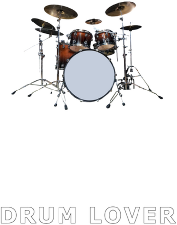Nadruk Drum Lover - Przód