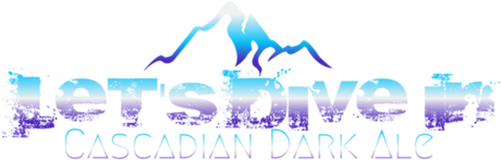 Nadruk Let's Dive In Cascadian Dark Ale - Przód