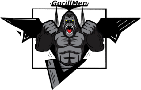 Nadruk GorillMen - Przód