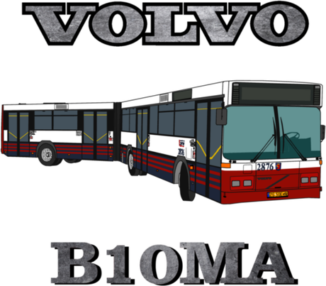 Nadruk Volvo SBO - napis - Przód